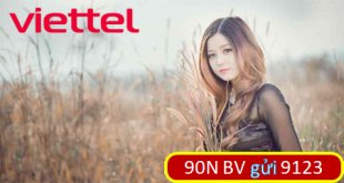 Đăng ký gói cước 90N Viettel trọn gói sử dụng 3 tháng liên tục