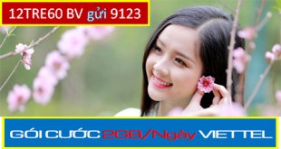 Tổng hợp các gói cước ưu đãi 2GB/ngày của Viettel ưu đãi trọn gói 30 ngày